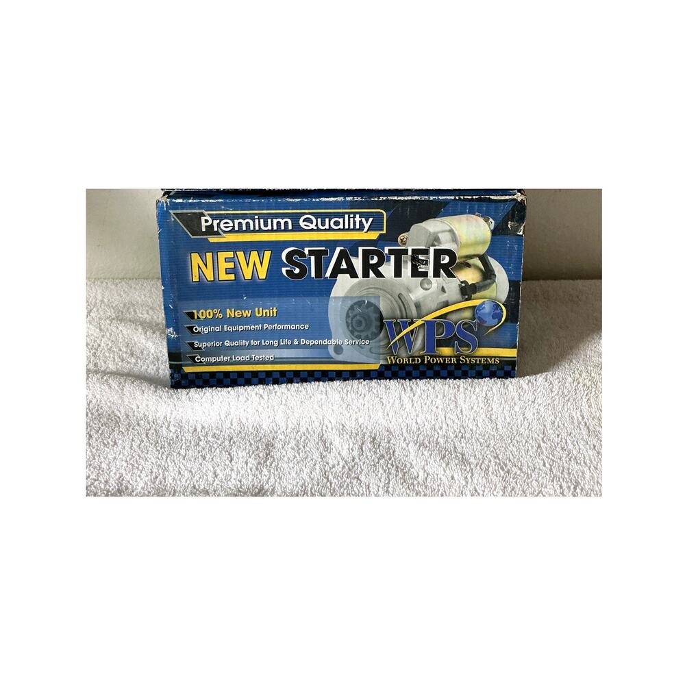 Nissan Starter - Brand New In Box - WPS World Power Systems